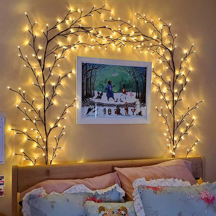 144 Leds Lighted Vine Tree for Home - Rieworkes