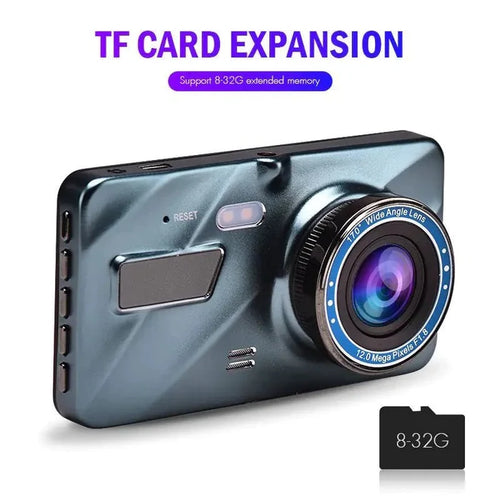 3 in 1 Rear View Dual Camera Full HD Night Vision Car Dash Camera - Rieworkes