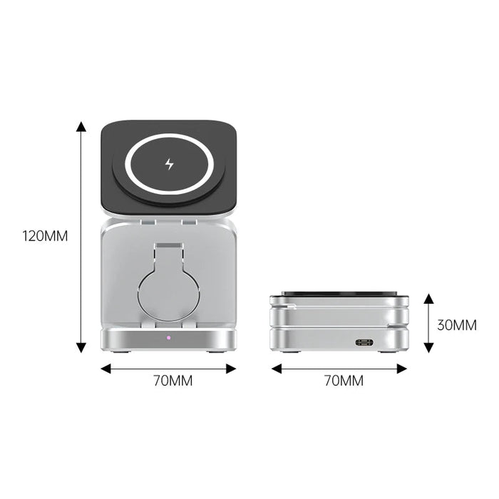 3 in 1 Wireless Charging Station - Rieworkes