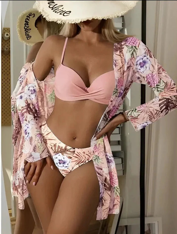 3 Piece Bikini Set - Rieworkes
