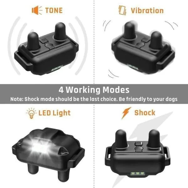 3000 FT Dog Training US Collar Rechargeable Remote Shock PET Waterproof Trainer - Rieworkes