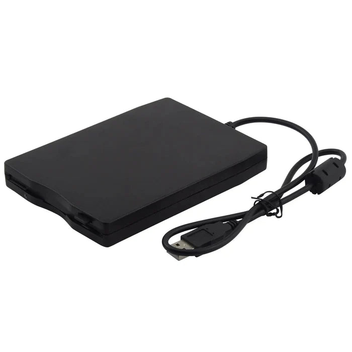 3.5” USB 2.0 Data External Floppy Disk Drive 1.44MB For Laptop PC Win 7/8/10 Mac - Rieworkes