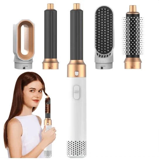 5 - in - 1 Hair Styler Brush - Rieworkes