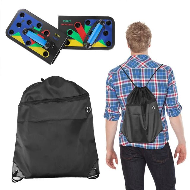 With carrying bag