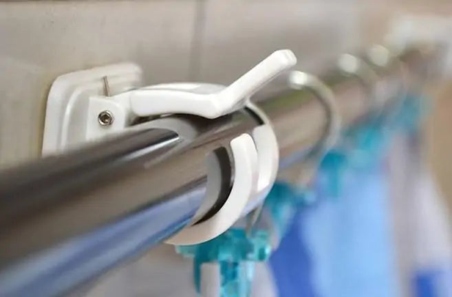 Adjustable Curtain Rod Bracket Holders Rieworkes