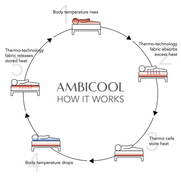 Ambicool Mattress Protector-Gina's Home Linen Ltd