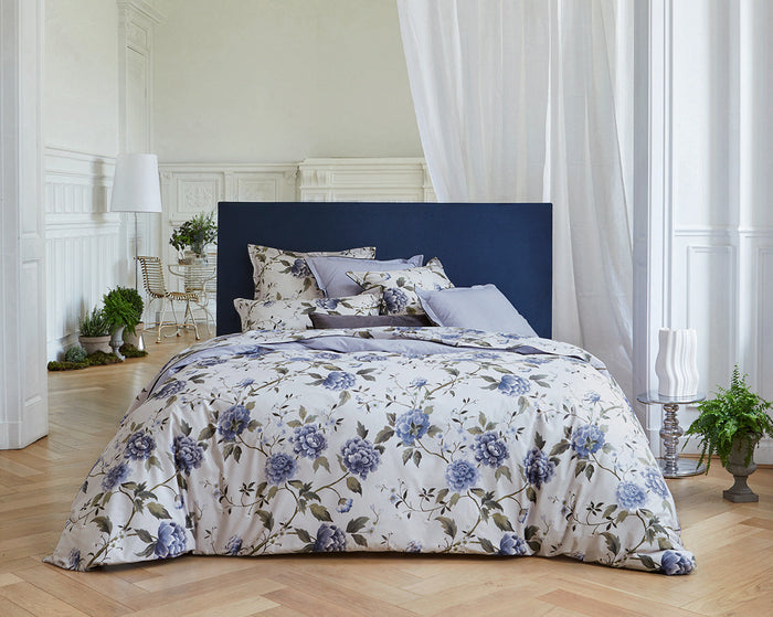 Amboise Bleu Bedding Collection-Gina's Home Linen Ltd