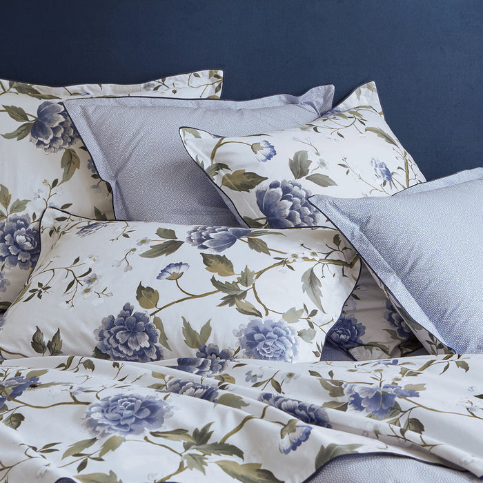 Amboise Bleu Bedding Collection-Gina's Home Linen Ltd