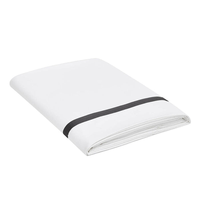 Fusain|Dark Grey / FLAT SHEET / QUEEN