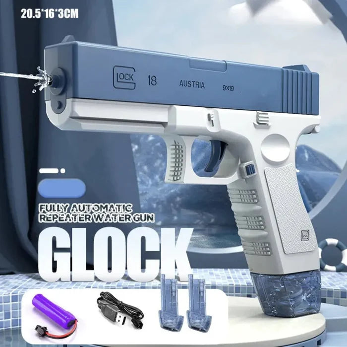 AquaBlast Electric Space Water Gun - Rieworkes