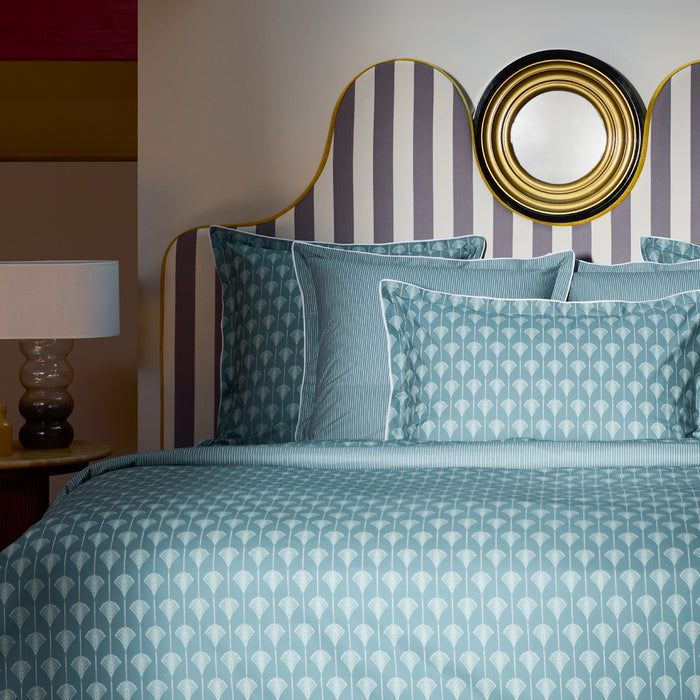 Aristo Blue Bedding Collection-Gina's Home Linen Ltd
