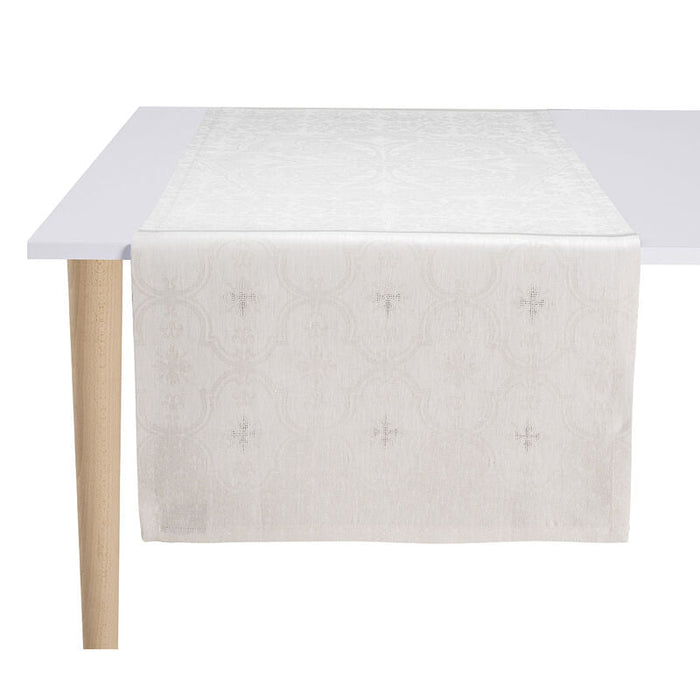 LYS|OFF WHITE / TABLE RUNNER / 20x59"