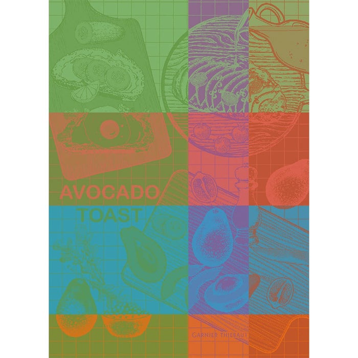 Avocado Toast Kitchen Towel-Gina's Home Linen Ltd