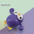 Purple Penguin / 12x7cm