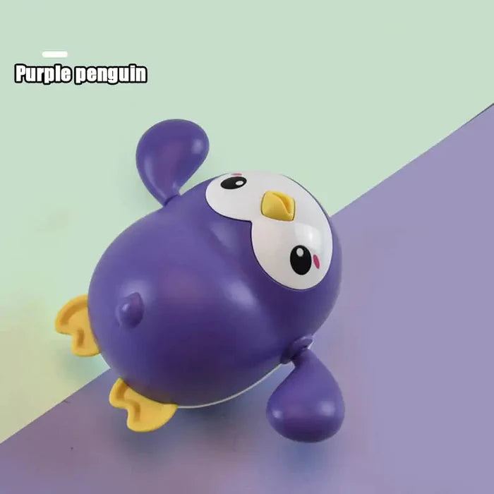 Purple Penguin / 12x7cm