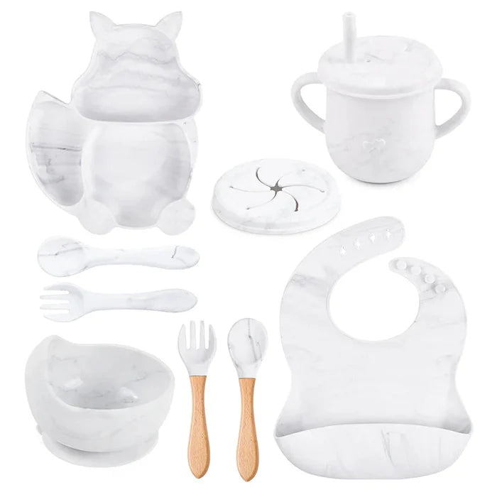Baby Silicone Feeding Set Rieworkes