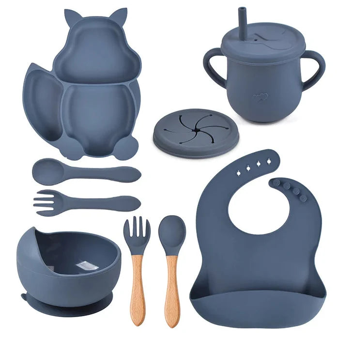 Baby Silicone Feeding Set Rieworkes