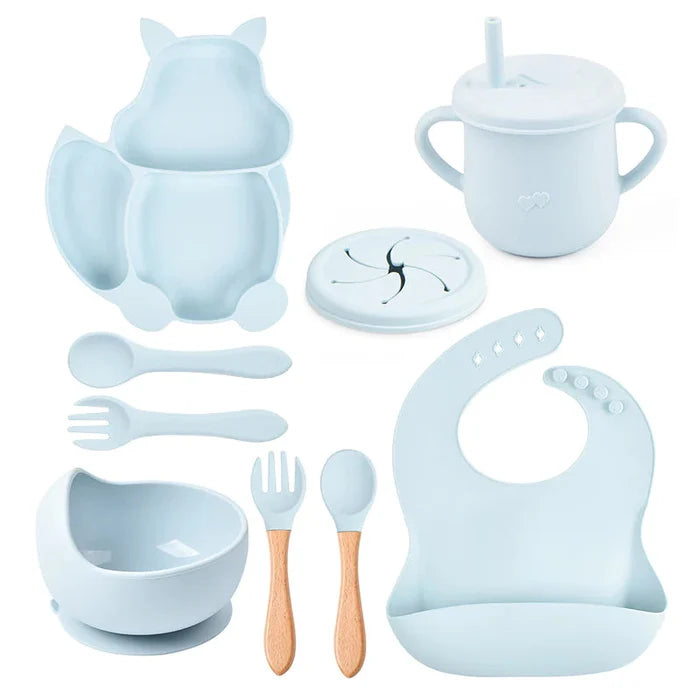 Baby Silicone Feeding Set Rieworkes