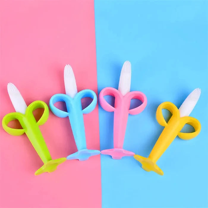 Baby Silicone Training Toothbrush Rieworkes