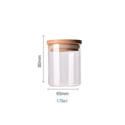 Bamboo-Covered Borosilicate Glass Food Storage Containers Rieworkes