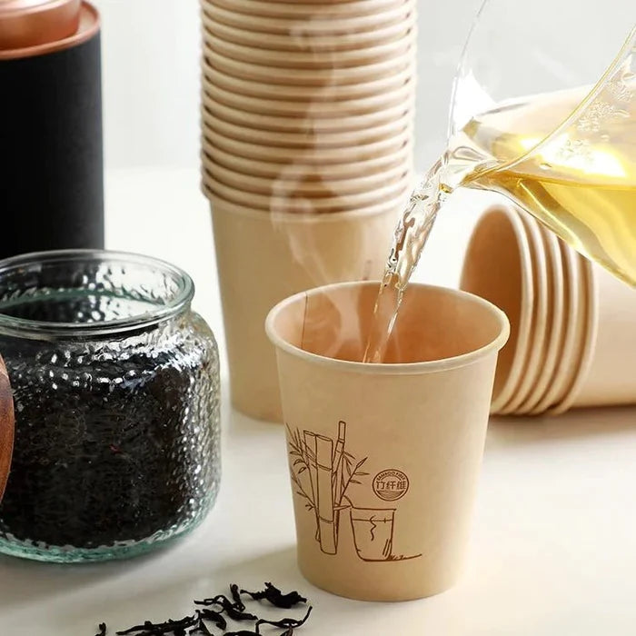 Bamboo Fiber Disposable Cups Rieworkes