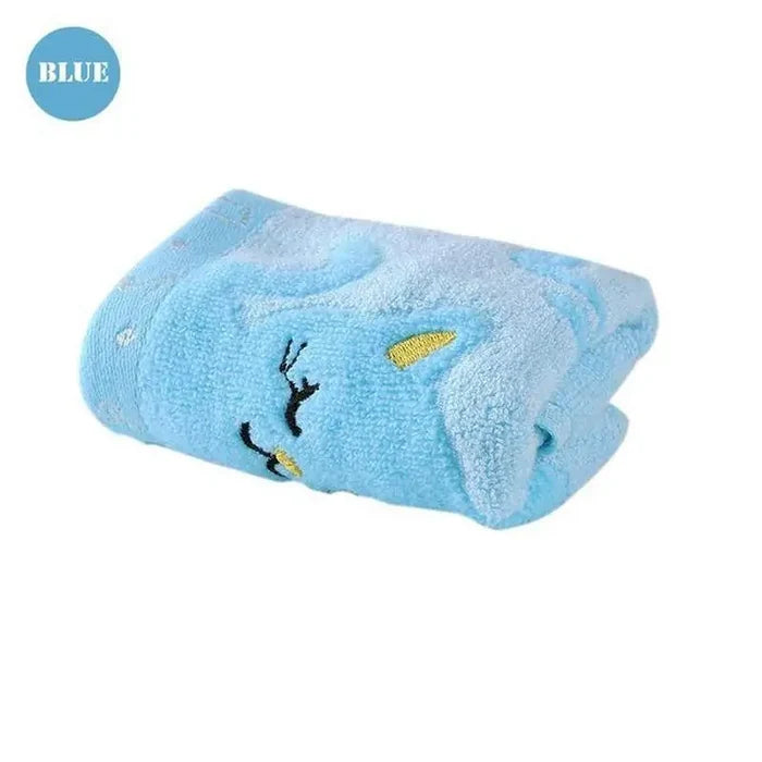 Bamboo Fiber Kitten Hand Towels Rieworkes