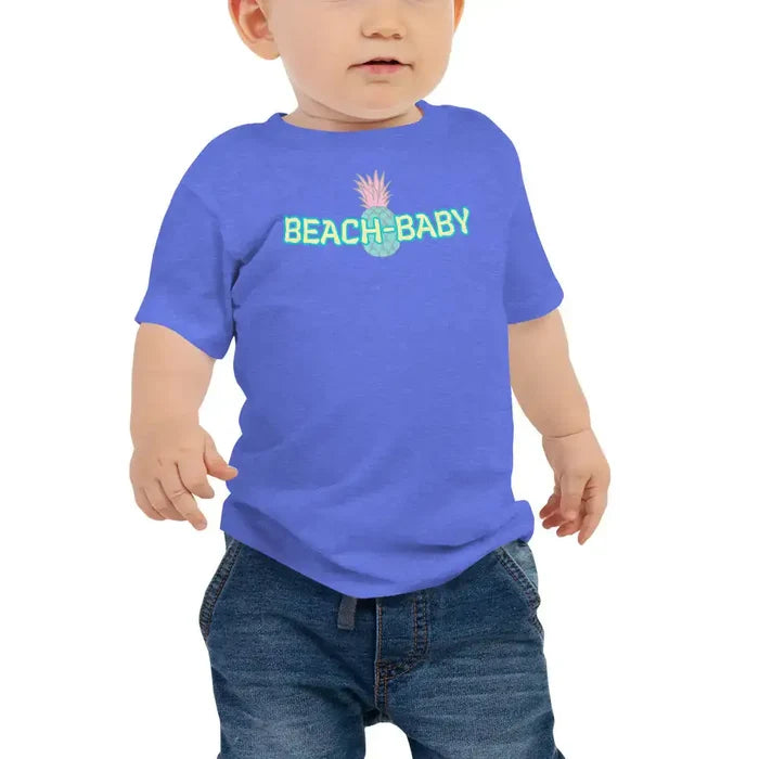 Heather Columbia Blue / 6-12m