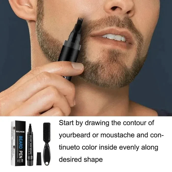 Beard Enhancer Brush Pen Kit Rieworkes