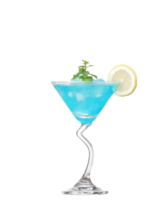 Bent Cocktail Glass Rieworkes