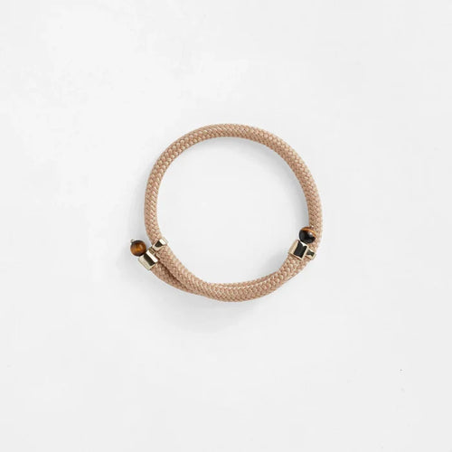 "Between Us" Joy bracelet Beige & Tigers Eye Medium