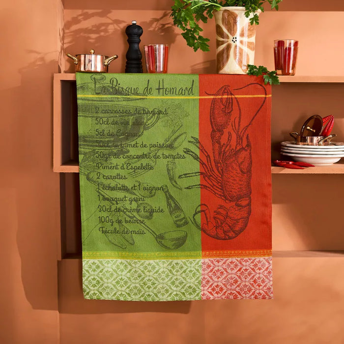 Bisque de Homard Kitchen Towel-Gina's Home Linen Ltd