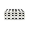 Black and White Geometric Box