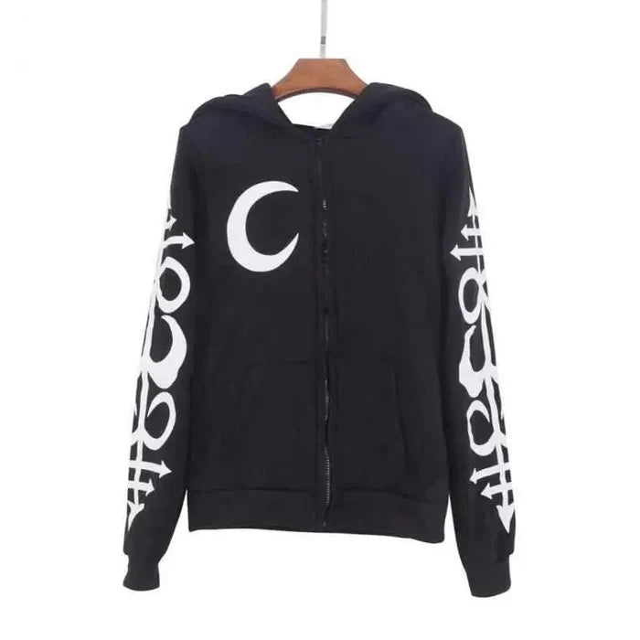 Black Hoodie Jacket Rieworkes