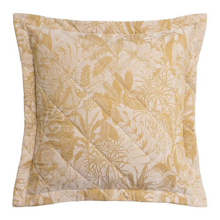 Dore|Beige / QUILTED PILLOWCASE / EURO
