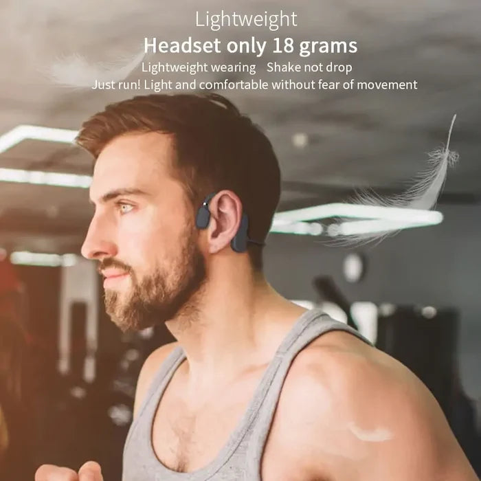 Bone Conduction Headphones Bluetooth Rieworkes