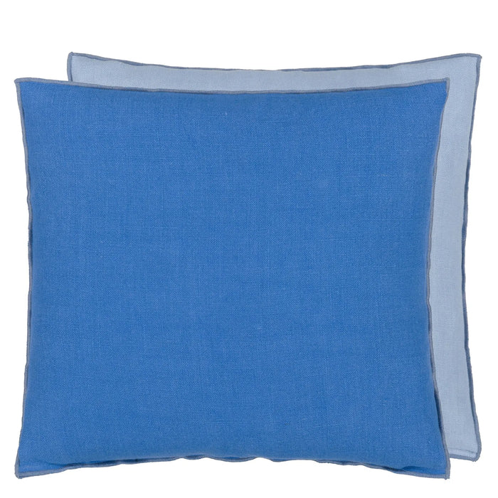CORNFLOWER & LAPIS / 17x17"