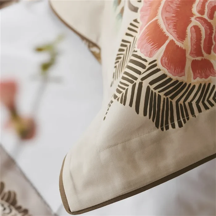 Brocart Decoratif Sepia Bedding Collection-Gina's Home Linen Ltd