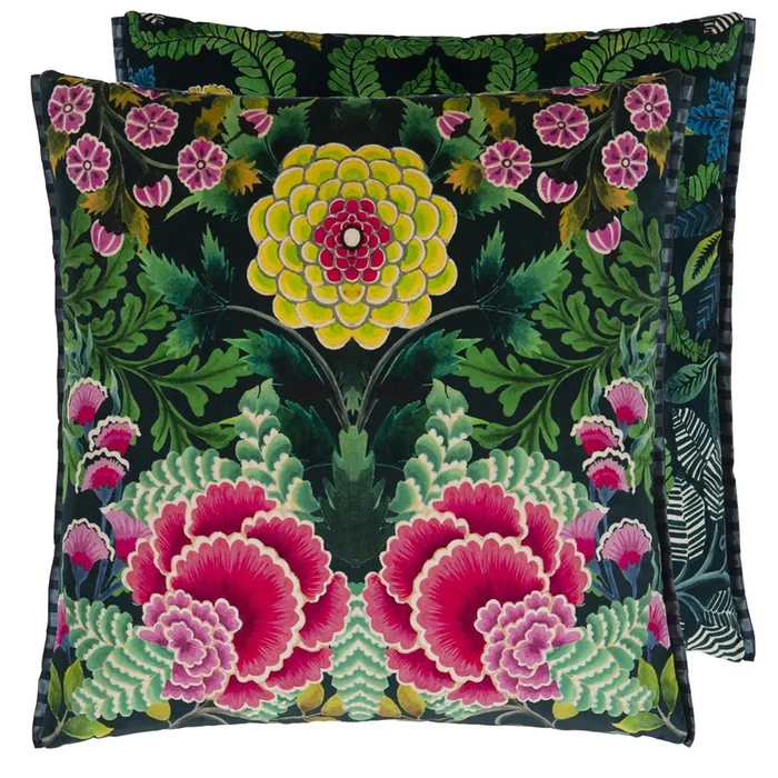 Brocart Decorative Velours Cushion-Gina's Home Linen Ltd