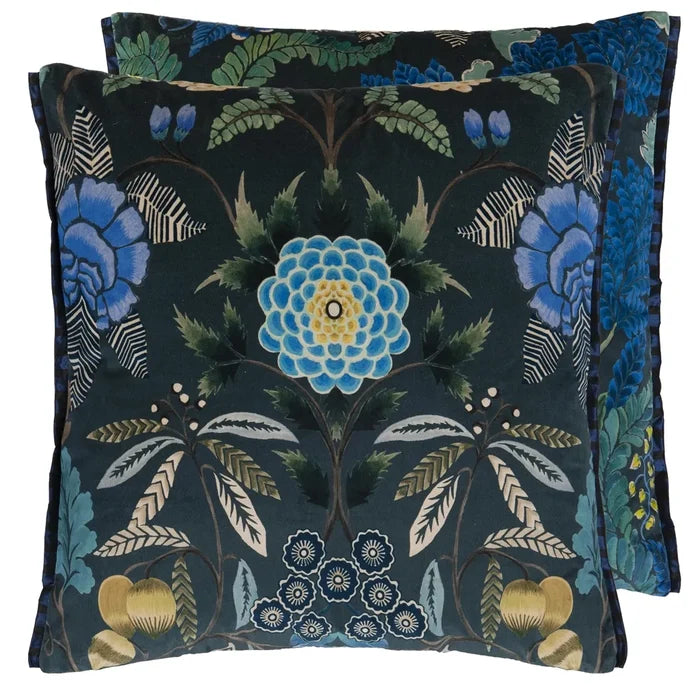 Brocart Decorative Velours Cushion-Gina's Home Linen Ltd
