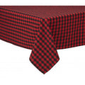 Buffalo Red Plaid Tablecloth-Gina's Home Linen Ltd