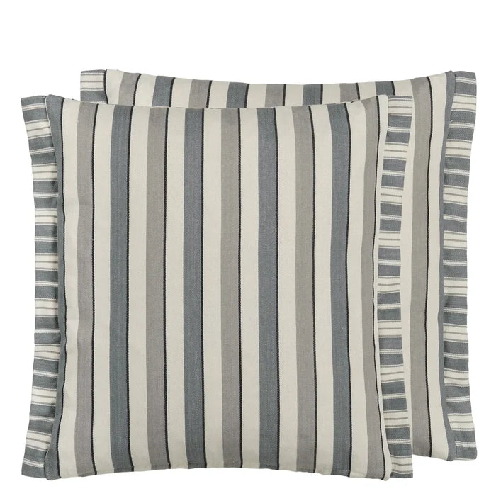 Burlington Stripe Decorative Pillow-Gina's Home Linen Ltd