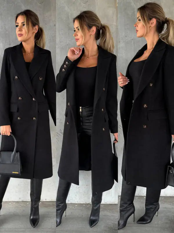 Business Casual Overcoat for Women Rieworkes