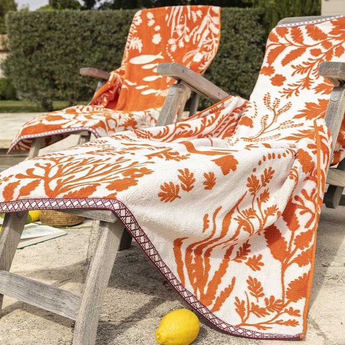 Calypso Organic Cotton Beach Towel-Gina's Home Linen Ltd