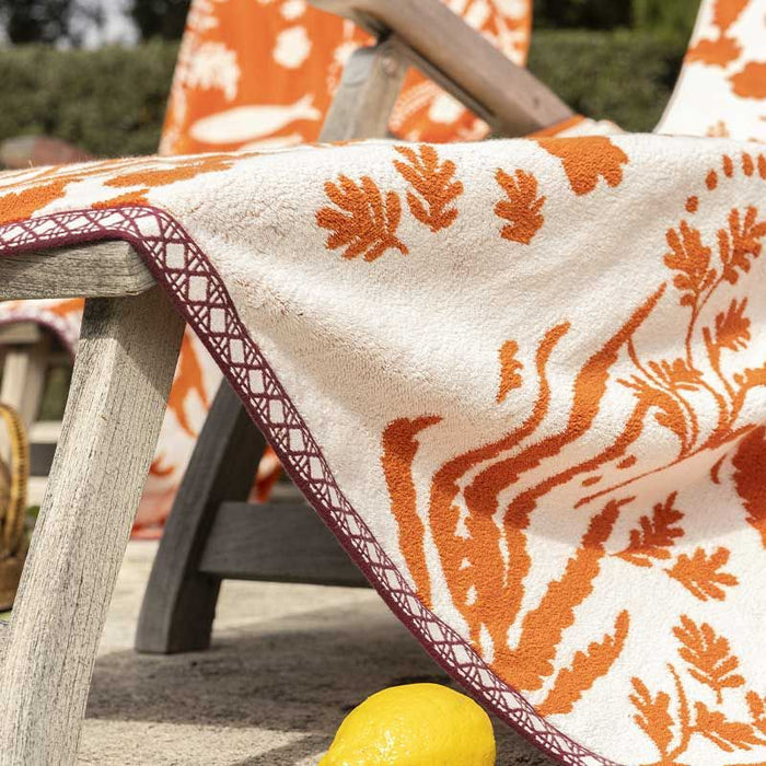 Calypso Organic Cotton Beach Towel-Gina's Home Linen Ltd