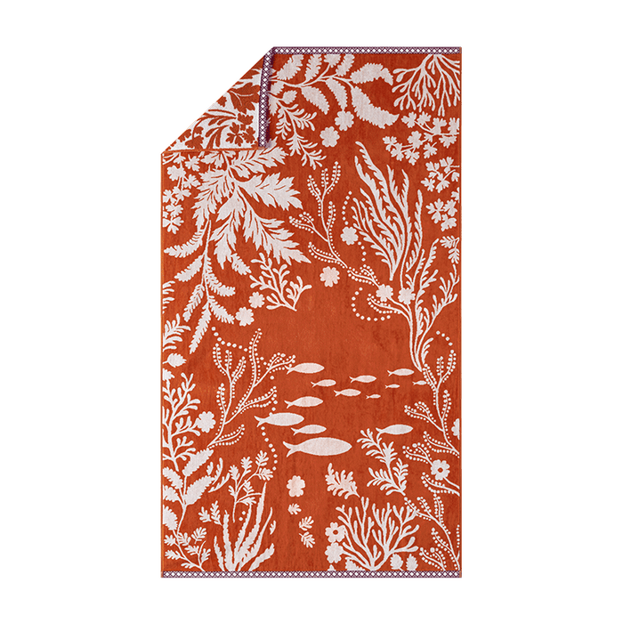 Calypso Organic Cotton Beach Towel-Gina's Home Linen Ltd