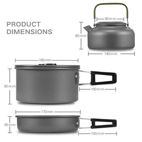 Camping Cookware Set Rieworkes