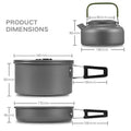Camping Cookware Set Rieworkes