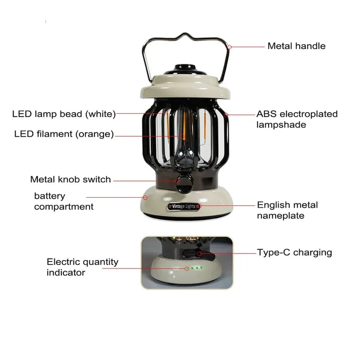 Camping LED Lantern Rieworkes