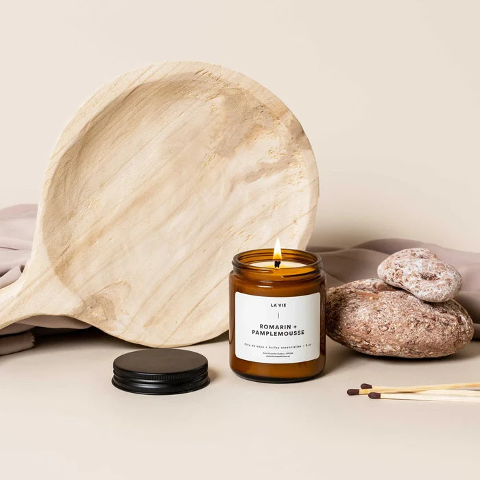 Candle Rosemary Grapefruit
