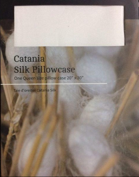 Catania Silk Pillowcase (19mm)-Gina's Home Linen Ltd